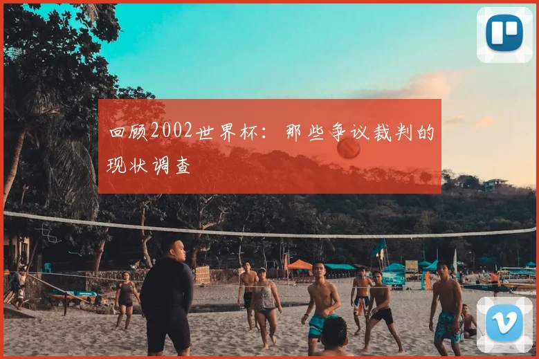 回顾2002世界杯：那些争议裁判的现状调查